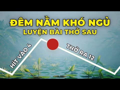 10 Phút Tập Thở Trước Khi Ngủ, Ổn Định Nhịp Tim, Cho Ai Khó Ngủ Về Đêm | Kim Ba Yoga