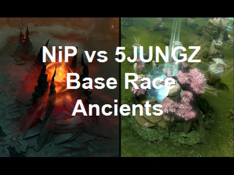 NiP vs 5JUNGZ Epic Close Base Race Ancients - Game 1 Summit 4 Dota 2