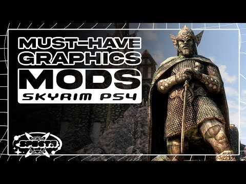 Best Skyrim Graphics Mods For PS4! ULTRA GRAPHICS!