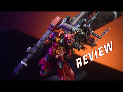 MG Psycho Zaku (Ver. Ka)│REVIEW │ガンプラ, 機動戦士ガンダム サンダーボルト, ガンプラ, 全塗装, ガンダム