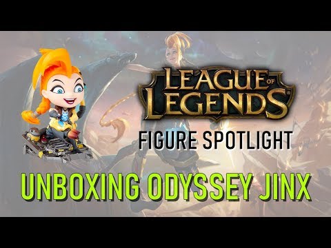 League of Legends Figure Spotlight #57 - Unboxing Odyssey Jinx Figure
