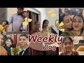 Weekly Vlog Happy Moments I Vidya Arun SekharI Sowbhagya Venkitesh