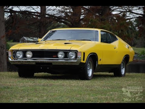 1973 XA GT Falcon RPO 83 - Yellow Glow