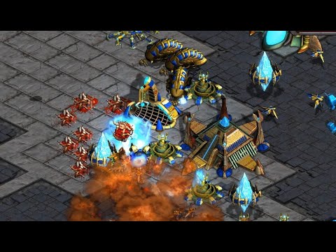 Hydra 🇰🇷 (Z) vs Much 🇰🇷 (P) on Rush Hour - StarCraft - Brood War Remastered