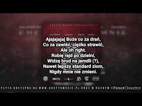 Kacper HTA ft. Jano, Sobota, Ostry - Chcą zmienić mnie prod. Gibbs - Tekst