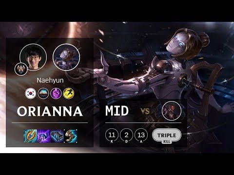 Orianna Mid vs Lucian - KR Challenger Patch 10.4