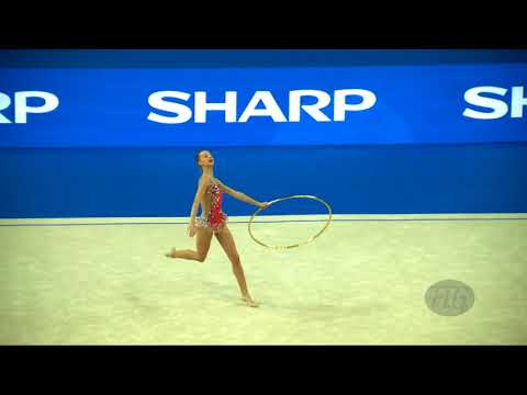 SMIRNOVA Elena (LUX) - 2017 Rhythmic Worlds, Pesaro (ITA) - Qualifications Hoop