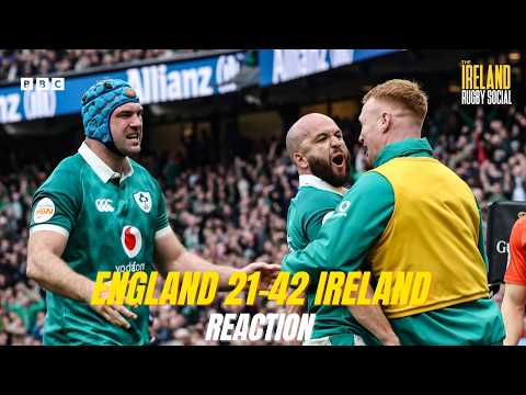 Ireland smash England: Post-match reaction from Twickenham