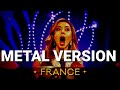 Aubrey Plaza FRANCE scream - METAL VERSION - SNL Miss Universe