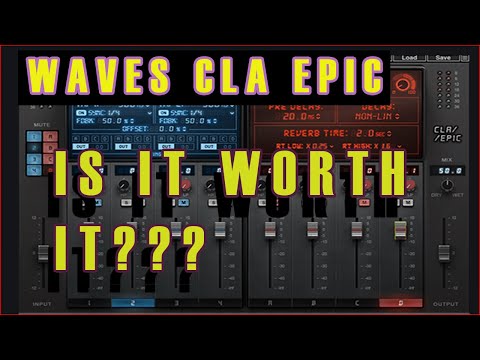 🔥Waves Plugin | CLA Epic review| mixing vocals