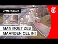 Aso-trucker haalt gevaarlijke stunt uit