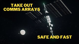 Star Citizen | Take out Comms Arrays, Safe and Fast