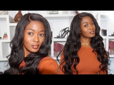Straight Glueless Lace Front Human Hair Wigs For Black Women Pre Plucked