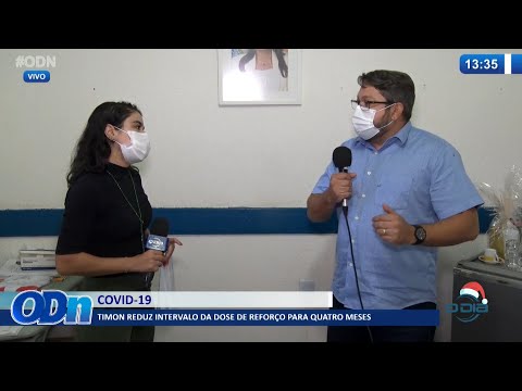 Timon reduz intervalo da dose de reforço para quatro meses 09 12 2021