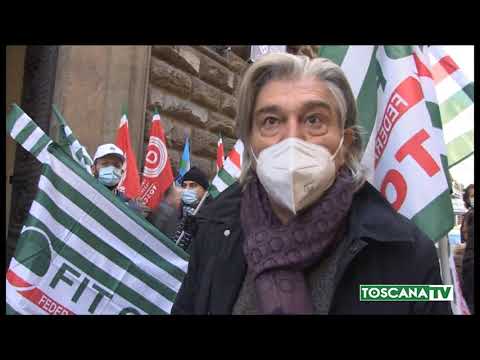 2021-03-17 FIRENZE - PROTESTA LAVORATORI TOSCANA AEROPORTI