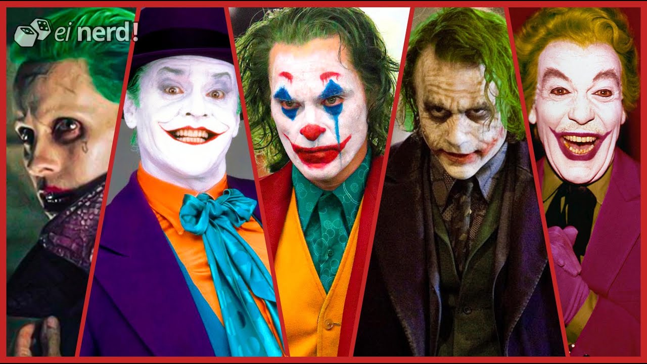 TODOS AS VERSÕES DO CORINGA, DA PIOR PARA A MELHOR