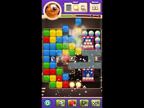 Toon Blast Level 6586 - NO BOOSTERS 🐻🐺🐱 | SKILLGAMING ✔️