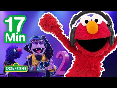 DJ Grover 的全新派對嗨歌！🪩 | 17 分鐘 | 芝麻街 (New Party Songs with DJ Grover!🪩| 17 Mins | Sesame Street)