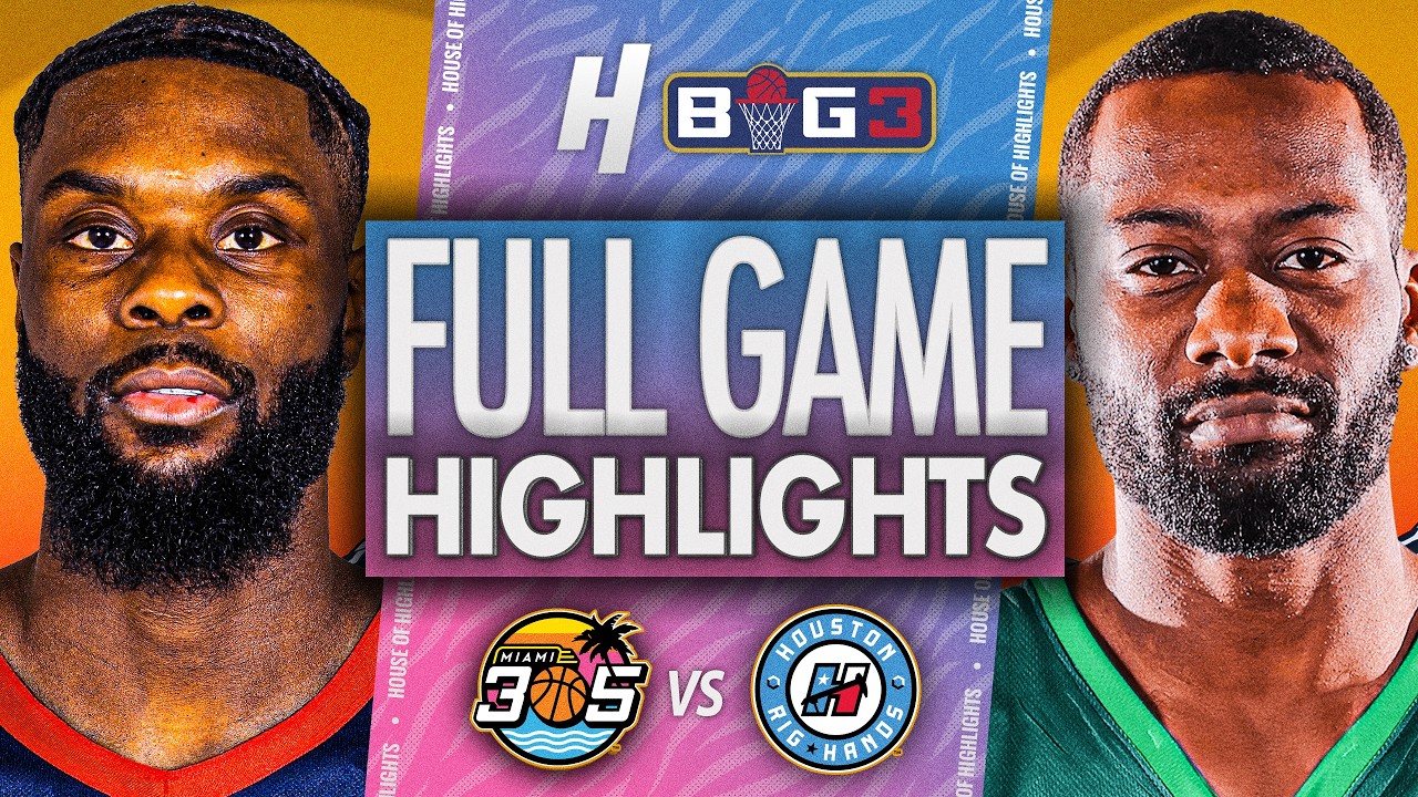 [BIG3] 마이애미 305 vs 휴스턴 릭 핸즈 핵심 선수·결정 장면 | 2026-07-12