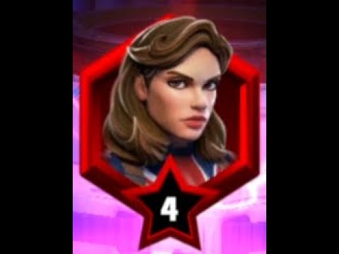 Marvel Strike Force | Cosmic Crucible - Trial 3 | CAPTAIN CARTER RED STAR PULLS!