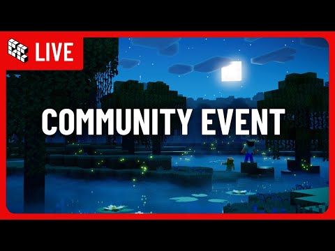 Minecraft Community Server Event - Live Stream