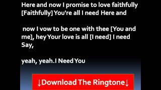 Luther Vandross - Here and Now Lyrics