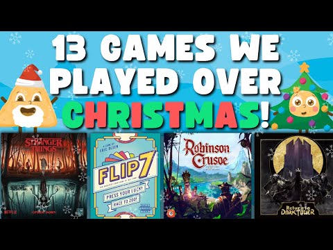 13 Games We Played This Christmas!
