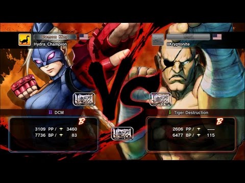 USF4 - Decapre (Hydra_Champion) Vs Sagat (IIKryptonite) 720p60fps HD◄◄