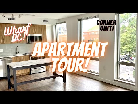 Washington DC Apartment Tour | $2,450 (1 bedroom, 1 bath) in The Wharf!!!