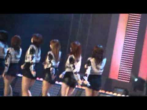[Cam] 110327 T-ara - Bo Peep Bo Peep + I Go Crazy Because of You @ Lotte Giants 2011 [1]