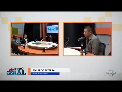 Entrevista com Leonardo Bezerra no programa Comando Geral 10 01 2023