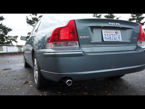 2005 Volvo s60 2.5T Muffler Delete Exhaust