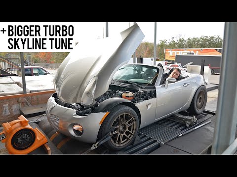 Mom's LS3 Solstice hits the Dyno!