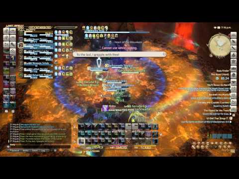 Final Fantasy 14 Online ARR 2.0 - LS first attempt of the day - Titan HM (win)