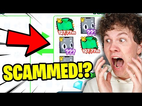 Vi Bliver SCAMMED for Huge Pets i Pet Simulator X