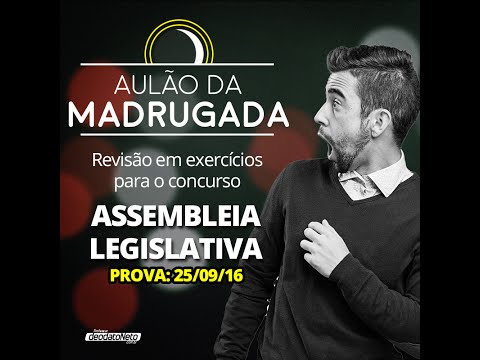 Revisão Geral para o concurso da Assembleia Legislativa MS