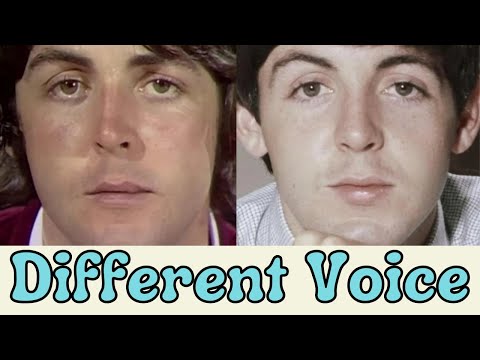 Paul McCartney Vs Billy Shears - Voice Comparison