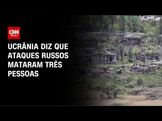 Ucrânia acusa Rússia de violar cessar-fogo e matar três pessoas em ataques | AGORA CNN