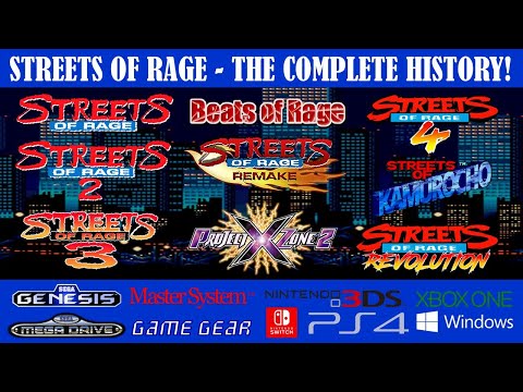 STREETS OF RAGE - THE COMPLETE HISTORY
