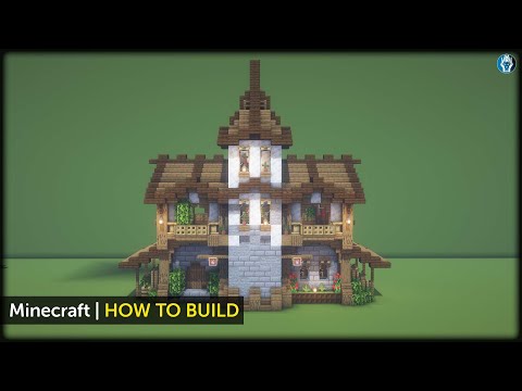 Minecraft How to Build an Alchemist's Workshop Tutorial