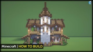 Minecraft How to Build an Alchemist's Workshop Tutorial