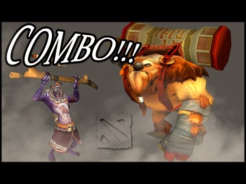 DOTA 2 - Witch Doctor & Earthshaker COMBO KILL!!!