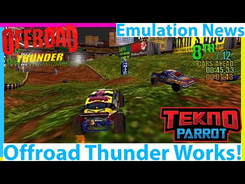Big Arcade Emulation Updates! Offroad Thunder Arcade Emulation Finally Works!