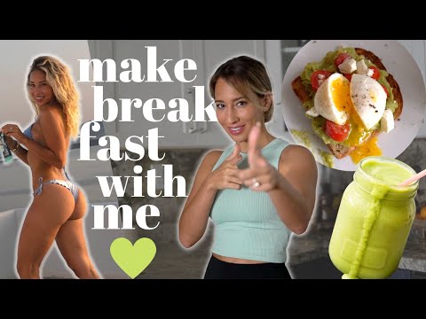 My SUPERFOOD Breakfast | Protein Smoothie & Avocado Egg Toast Recipe