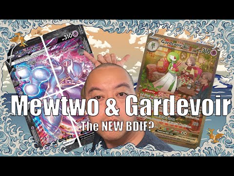 Scarlet & Violet Pokemon TCG - Mewtwo V-Union with Gardevoir ex