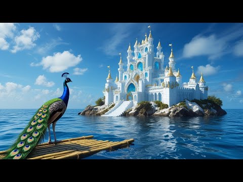 Lonely Peacock in Ocean Palace | A Magical Friendship Underwater