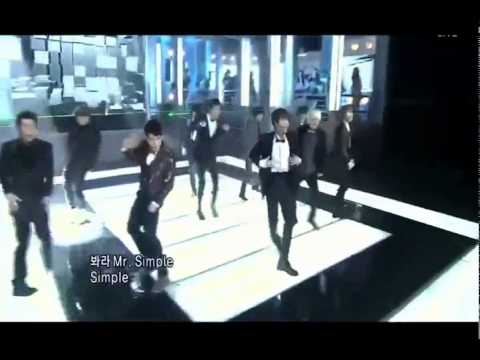 110821 SuJu Special Stage + Mr.Simple + Winner