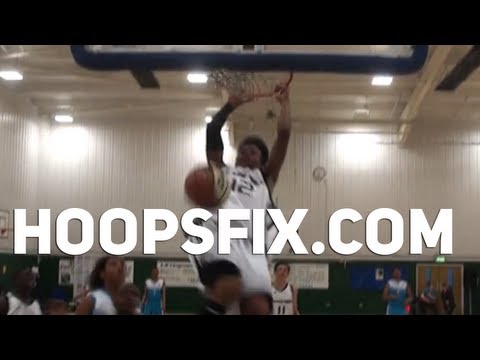 Calvin Kintu Sick Dime to Josh Steel for the Two Handed Dunk! Barking Abbey U16 Schools Final Fours