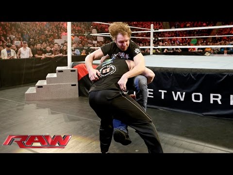 Dean Ambrose trotzt Brock Lesnars Brutalität: Raw, 8. Februar 2016