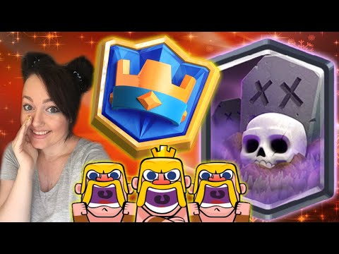 *NEW* FAST & EASY LADDER TROPHY PUSHING with GRAVEYARD DECK to 6600 trophies in CLASH ROYALE 2020